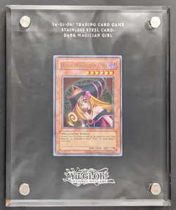 2024 Konami Yu-Gi-Oh Dark Magician Girl Stainless Steel Card Limited Edition - Image 3
