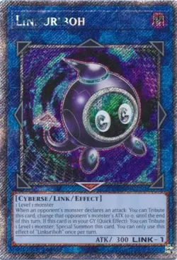 Yugioh! Linkuriboh - RA04-EN291 - Platinum Secret Rare - 1st Edition Near Mint, - Image 1