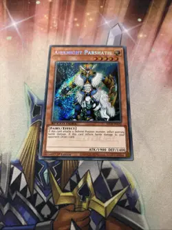 Yu-Gi-Oh! TCG Airknight Parshath SBCB-EN132 First 1st Edition Secret Rare - Image 1