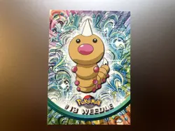 #13 Weedle - Pokémon Topps Trading Card Series 1 - Image 1