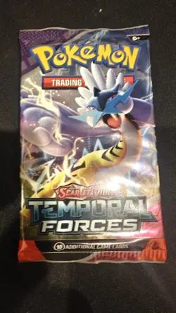 Pokemon Trading Card Pack Scarlet & Violet Temporal Forces ✨ New - Unopened - Image 1