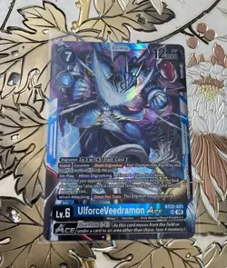 Digimon Card Game UlforceVeedramon ACE BT22-025 SR Cyber Eden - Image 1