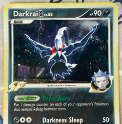 Darkrai G 3/111 Holo Rare Platinum Rising Rivals Pokemon Card 2009 NM/LP - Image 2