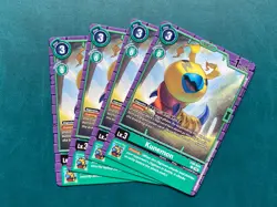 Kunemon EX9-034 Playset Versus Monsters Digimon Card Game x4 - Image 1