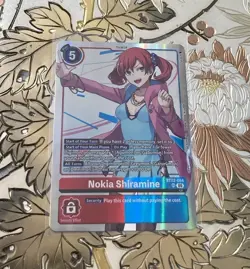 Digimon Card Game Nokia Shiramine BT22-084 SR Cyber Eden - Image 1