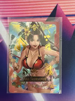 MAI SHIRANUI Goddess Story Anime Waifu Card Girl Foil Doujin Holo ACG - Image 1
