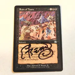 Edward J Beard Signed Raint of Tears MTG Magic the Gathering - Image 1