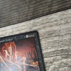 Magic The Gathering MTG Yawgmoth Demon Antiquities LP Excellent Ungraded - Image 4