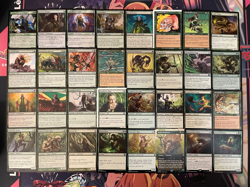 MTG - ARWEN WEAVER OF HOPE GREEN ELF BALL RAMP EDH DECK - UNNATURAL GROWTH, IVY - Image 1