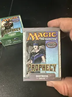 DISTRESS PROPHECY THEME DECK MAGIC THE GATHERING MTG VINTAGE 2000 SEALED A - Image 1