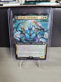 1x Exdeath, Void Warlock, Extended Art, Final Fantasy, Magic MTG NM - Image 1