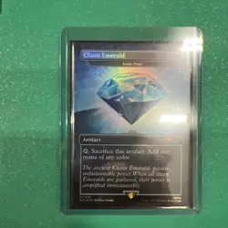 MTG Secret Lair Chaos Emerald (Lotus Petal) Blue Foil 7033, Actual Card In Pics - Image 4