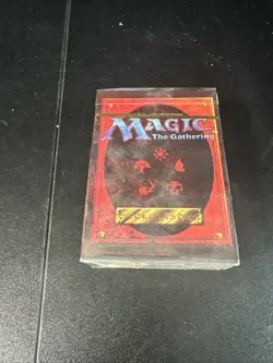 BRAND NEW! IN PLEXIGLASS CASE! 4th Edition Starter Deck Magic The Gathering MTG 742818061001 - Image 1