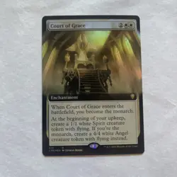 Court of Grace FOIL (Extended Art) MTG: Commander Legends Pack Fresh - Image 1