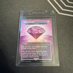 Chaos Emerald (7034) Purple - Lotus Petal - Sonic Secret Lair - Magic MTG - Image 1