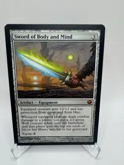 MTG Sword of Body and Mind Scars of Mirrodin NM - Image 1