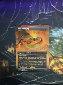 MTG : LOTR “The One Ring” #0451 Foil - Image 1