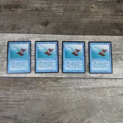 LOT OF 4 Magic The Gathering MTG Flying Men Arabian Nights 1993 MP Good Ungraded - Image 1