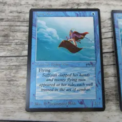 LOT OF 4 Magic The Gathering MTG Flying Men Arabian Nights 1993 MP Good Ungraded - Image 2
