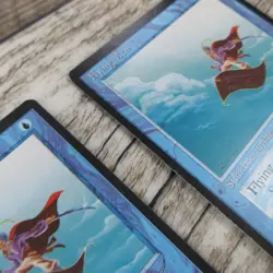 LOT OF 4 Magic The Gathering MTG Flying Men Arabian Nights 1993 MP Good Ungraded - Image 5