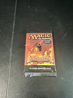 Scourge Booster Pack (ENGLISH) FACTORY SEALED BRAND NEW MAGIC The Gathering MTG - Image 1