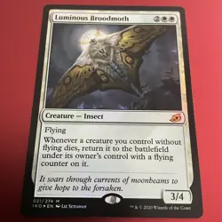 Luminous Broodmoth FOIL Ikoria: Lair of Behemoths Mythic Rare CARD MTG Magic - Image 2