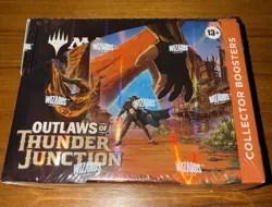 MTG Outlaws of Thunder Junction - Collector Booster Box | Sealed | OTJ | Magic - Image 1