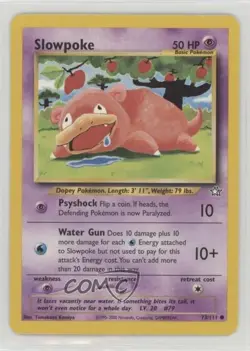 Slowpoke 1st Ed. Pokemon Neo Genesis #73 2000 12g7 - Image 1
