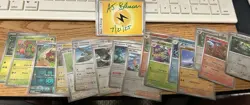 Pokemon Black bolt White flare pokeball pattern Lot Of 16 Cards - Image 1