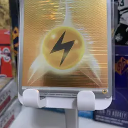 Basic Lightning Energy SVE 020 Holo Pattern Pokemon White Flare & Black Bolt NM - Image 2