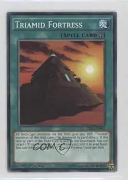 Triamid Fortress 1st Ed. YuGiOh The Dark Illusion #TDIL-EN062 0yj1 - Image 1