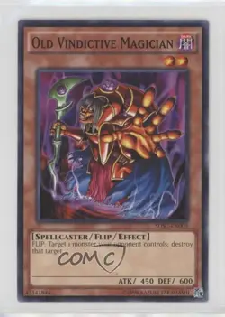 Old Vindictive Magician YuGiOh Spellcasters' Command Structure Deck 2009 0yj1 - Image 1