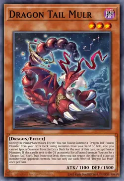 (CR) Dracotail Mululu COLLECTOR RARE Justice Hunters English Yugioh JUSH Presale - Image 1
