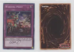 Warning Point (SR) 1st Ed. YuGiOh Tin of Ancient Battles #MP21-EN216 00ah - Image 3