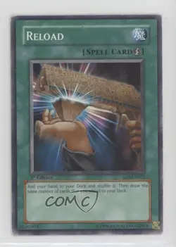 Reload 1st Ed. YuGiOh Blaze of Destruction Structure Deck #SD3-EN023 2005 0yj1 - Image 1