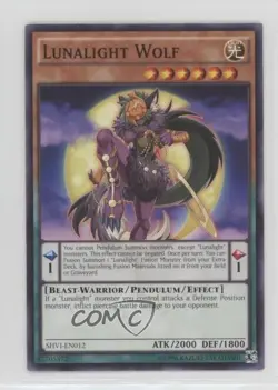 Lunalight Wolf Unlimited YuGiOh Shining Victories #SHVI-EN012 0yj1 - Image 1