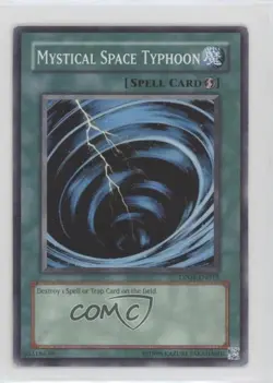 Mystical Space Typhoon Unlimited YuGiOh Zane Truesdale Duelist Pack 2007 0yj1 - Image 1