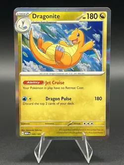 Dragonite 149/165 Holo Rare Scarlet & Violet 151 Pokémon Card Near Mint - Mint - Image 2