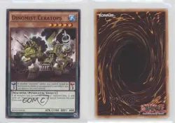 Dinomist Ceratops Unlimited YuGiOh Breakers of Shadow #BOSH-EN028 0yj1 - Image 3