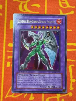 YUGIOH ELEMENTAL HERO SHINING PHOENIX ENFORCER ULTRA RARE 1ST EXC EOJ-EN033 - Image 1