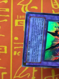 YUGIOH EVIL HERO MALICIOUS FIEND ULTRA RARE 1ST EDITION LIGHT PLAY DP06-EN013 - Image 4