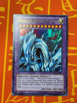 YUGIOH DRAGON MASTER KNIGHT ULTRA RARE NM DPKB-EN027 - Image 1