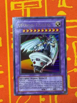YUGIOH UFOROID FIGHTER ULTRA RARE EXCELLENT CRV-EN034 - Image 1