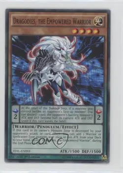 Dragodies the Empowered Warrior 1st Ed. YuGiOh Dark Illusion #TDIL-EN093 0yj1 - Image 1