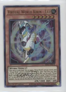 Virtual World Kirin - Lili (UR) 1st Ed. YuGiOh Tin of Ancient Battles 00jz - Image 1