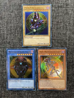 Yugioh Cards YGLD-ENC01, ENC02, ENC09 Ultra Rare 1st Ed NM - Image 1