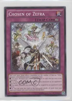 Chosen of Zefra Unlimited YuGiOh Crossed Souls Base Set #CROS-EN071 0yj1 - Image 1