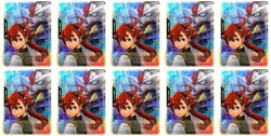 Gundam Card Game Resource RP-009 Suletta & Gundam Aerial Set of 10 Unopened - Image 1