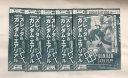 Gundam Card Game Resource RP-009 Suletta & Gundam Aerial Set of 5 Unopened - Image 2