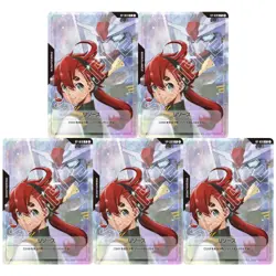 Gundam Card Game Resource RP-009 Suletta & Gundam Aerial Set of 5 Unopened - Image 3